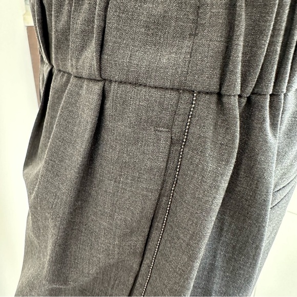 Brunello Cucinelli women wool pants size 6 US Retail 2250$ - Picture 5 of 11